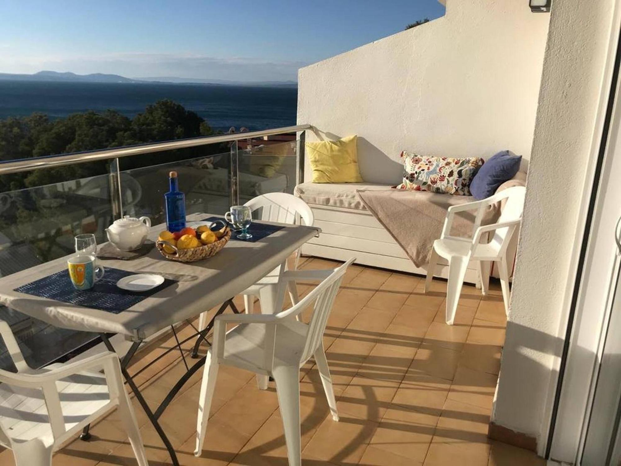 Apartamento Vista Mar Y Parking En Roses Av-27 Eksteriør billede