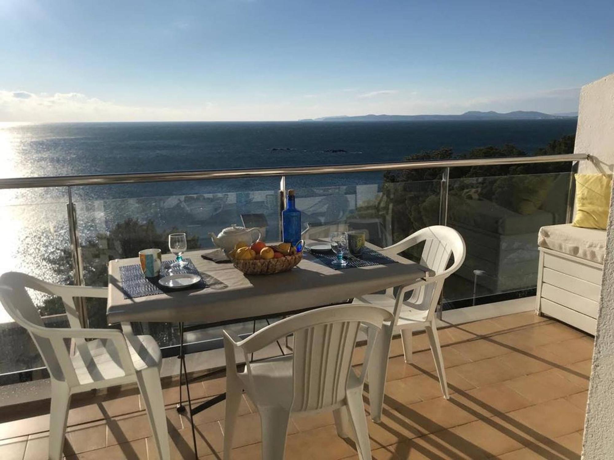 Apartamento Vista Mar Y Parking En Roses Av-27 Eksteriør billede