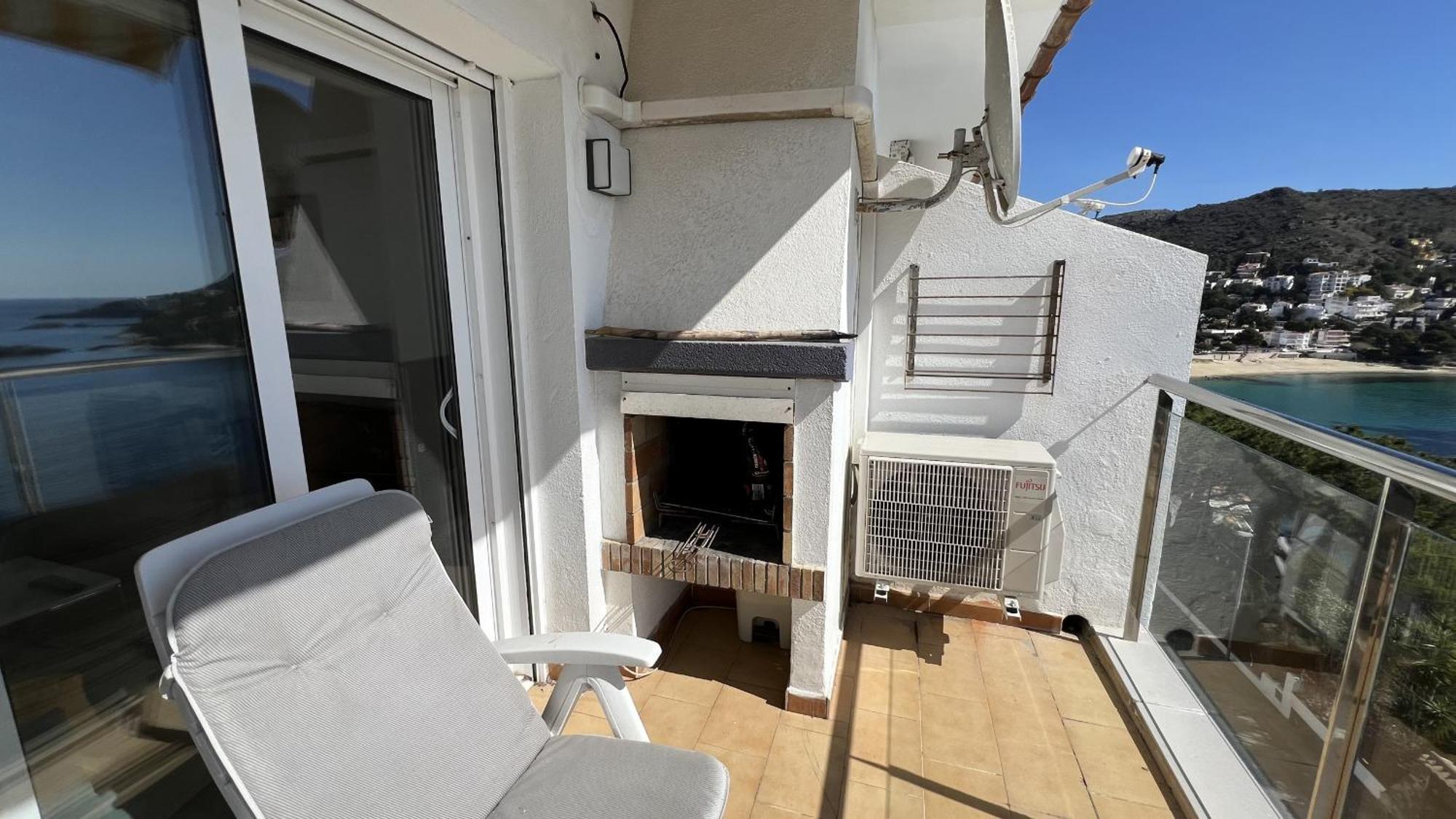 Apartamento Vista Mar Y Parking En Roses Av-27 Eksteriør billede